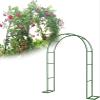 GERRIT Metal Garden Arch Trellis, Rose Arch, Freestanding Wedding Arbor, 350 x 220 x 40 cm view 1