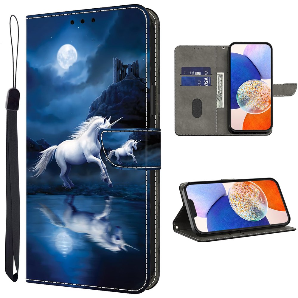 TUOLISG Phone Case for Google Pixel 8, White Horse