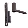 6x SOTOOLS Screw-On/Drill-In Door Hinge M8 x 50 mm, Black view 4