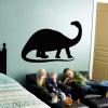 Ambiance Dinosaur Silhouette Chalkboard Wall Sticker, Self-Adhesive, Wipeable, 30 x 45 cm view 1