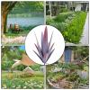 Onlynery Metal Agave Plant Sculpture for Home and Garden Decor view 3