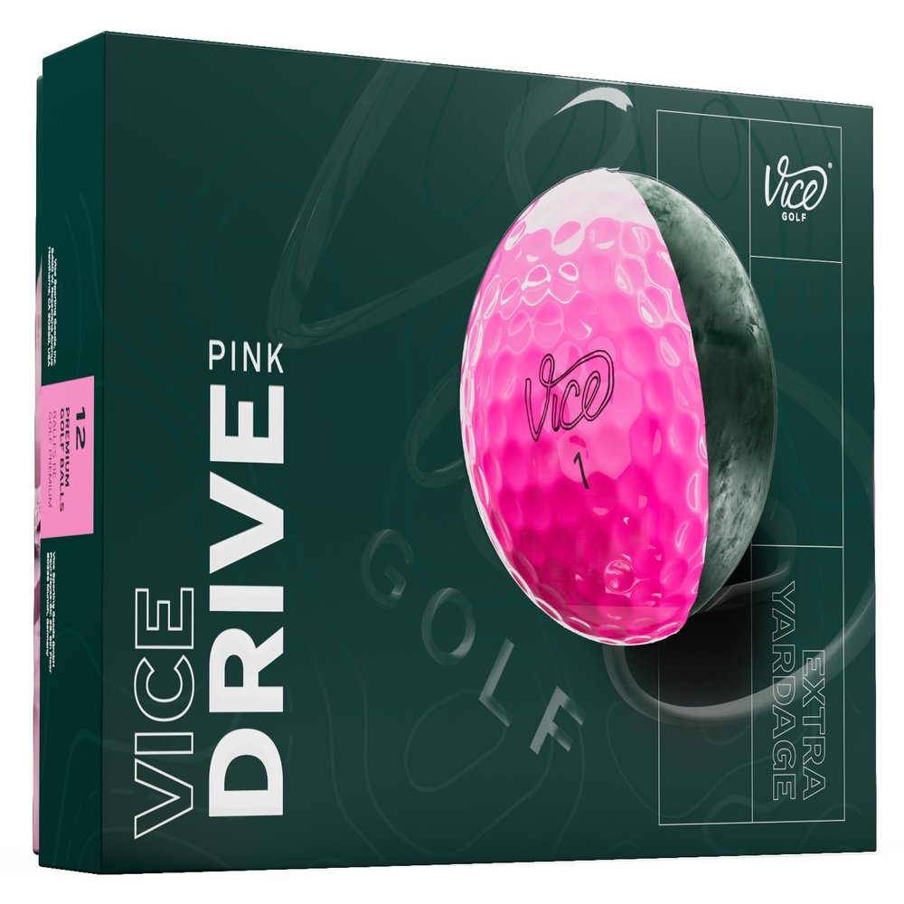 Vice Drive Golf Ball (2025 Model) (Pink)