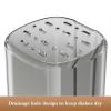 Removable Plastic Utensil Holder with Drainage view 3