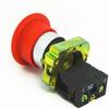 NVVVNX Emergency Stop Metal Pushbutton Switch, Mushroom Head, Rotary Reset, Normally Closed, XB2-BS542C ZB2 view 2