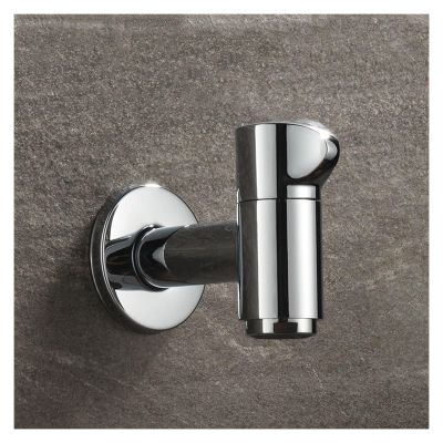 Outdoor Garden Faucet, Chrome-Plated Brass, Wall-Mounted, Color A