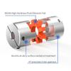 KOSBO Aluminum Flexible Jaw Coupling D45L66 Plum Spider Shaft Coupling, Stepper Motor Connector, Size 15 × 25 mm view 2