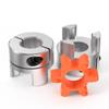 KOSBO Aluminum Flexible Jaw Coupling D45L66 Plum Spider Shaft Coupling, Stepper Motor Connector, Size 15 × 25 mm view 3