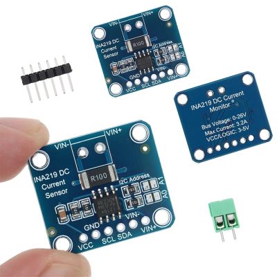 UGGOVXWZH 7-Piece INA219 Bidirectional DC Current Sensor Breakout Module, 3V–5V I2C