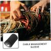 Cable Management Sleeves, Black, 1 m view 3