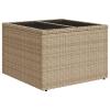 BaraSh 11-Piece Garden Sofa Set with Cushions, Beige Poly Rattan - 3218259 view 4