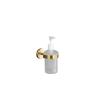 Brushed Gold Bathroom Hardware Set with Paper Towel Holder view 1