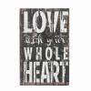 Creative Book Safe with Combination Lock, Deluxe Storage for Personal Spaces (LOVE) view 2