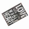 Creative Book Safe with Combination Lock, Deluxe Storage for Personal Spaces (LOVE) view 3