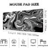 Hixingo 3D Shar Pei Mouse Pad, 700 x 300 x 3 mm, Gaming Desk Mat with Non-Slip Rubber Base and Stitched Edges view 2