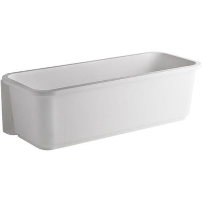 MAGICLULU Wall-Mounted Bathroom Organizer with Self-Adhesive Holder