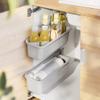 MAGICLULU Wall-Mounted Bathroom Organizer with Self-Adhesive Holder view 2