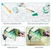Paint by Numbers Cat Kit for Adults and Kids, DIY Acrylic Painting on Canvas, 30 x 40 cm, Unframed view 4