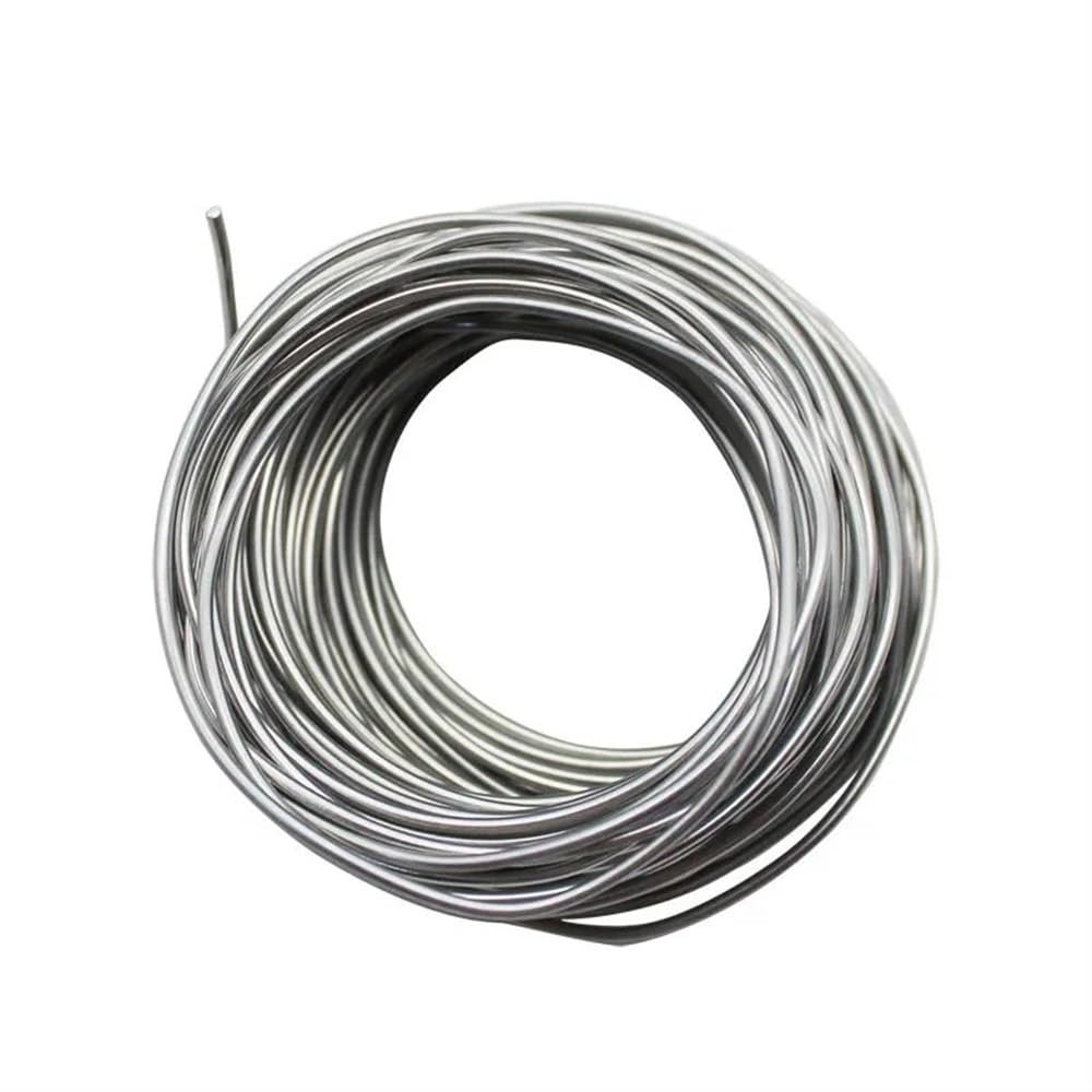 Pure Zinc Wire 0.5 mm, 0.6 mm, 0.8 mm, 1 mm, 1.2 mm, 1.6 mm, 2 mm, 2.8 mm, 3 mm, 4 mm, 5 mm (Size: 2.8 mm x 1 m, 1 pc)
