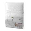Design91 Fluffy Faux Fur-Look Bedding Set, Cream, 220 x 200 cm view 2