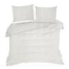 Design91 Fluffy Faux Fur-Look Bedding Set, Cream, 220 x 200 cm view 3