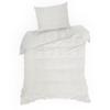 Design91 Fluffy Faux Fur-Look Bedding Set, Cream, 220 x 200 cm view 4