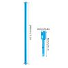 NOENNULL Aluminum Lightweight Blue Universal Joint Shaft Set with Coupling Cup for RC Cars view 2