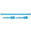 NOENNULL Aluminum Lightweight Blue Universal Joint Shaft Set with Coupling Cup for RC Cars view 3