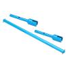 NOENNULL Aluminum Lightweight Blue Universal Joint Shaft Set with Coupling Cup for RC Cars view 4