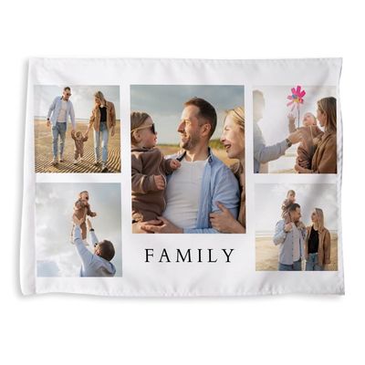 Wanapix | Custom Printed Flags | Garden, Events, Weddings & Birthdays | 100 x 70 cm | Family