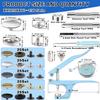 Snap Fastener Set with Pliers, 125 Sets, 15 mm, 5 Colors view 2