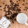 Mr. & Mrs. Panda Personalized Penguin Amputation Enamel Mug view 2