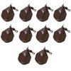 PRO FILSTAR Flat Bottom Fishing Sinker Set, 10 x 60 g, Cube-Shaped Lead with Swivel view 3