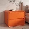 GJVBGA Modern Solid Wood Nightstand with 2 Drawers, 45 x 45 x 47 cm view 1