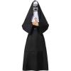 Fiamll Black Nun Costume for Women, Halloween Cosplay Outfit view 1