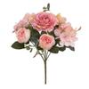 SLEDEZ Artificial Silk Flower Bouquet, Color 3, 29 cm view 1