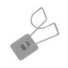 Motorcycle Helmet Holder Wall Mount, Silver, for Home view 1