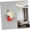 Motorcycle Helmet Holder Wall Mount, Silver, for Home view 4