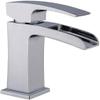 Chrome-Plated Deck-Mount Hot and Cold Water Faucet for Bathroom and Toilet view 1