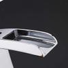Chrome-Plated Deck-Mount Hot and Cold Water Faucet for Bathroom and Toilet view 3