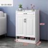 Large-Capacity Shoe Cabinet with Hat Stand, 60 x 35 x 85 cm, 2 Doors view 2