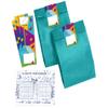 Minkocards 6 Battleship Games, 6 Teal Gift Bags and 6 Climbing/Bouldering Stickers view 1