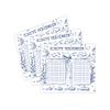 Minkocards 6 Battleship Games, 6 Teal Gift Bags and 6 Climbing/Bouldering Stickers view 2