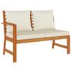 KTHLBRH 6-Piece Lounge Garden Furniture Set, Patio and Balcony Furniture, Garden Dining Set with Cushions, Solid Acacia Wood view 4