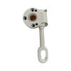 predolo Outdoor Awning Gearbox with Crank and Worm Drive, Easy Installation, White view 1