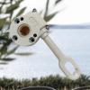 predolo Outdoor Awning Gearbox with Crank and Worm Drive, Easy Installation, White view 3