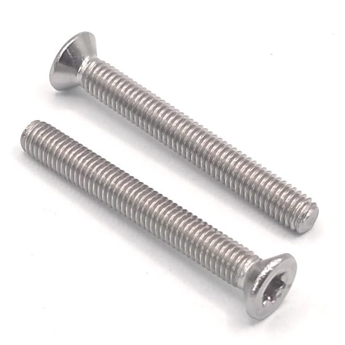 DIN 965 / ISO 14581 Countersunk Screw - Torx TX - A2 Stainless Steel (M8 x 10, 10 pcs.)