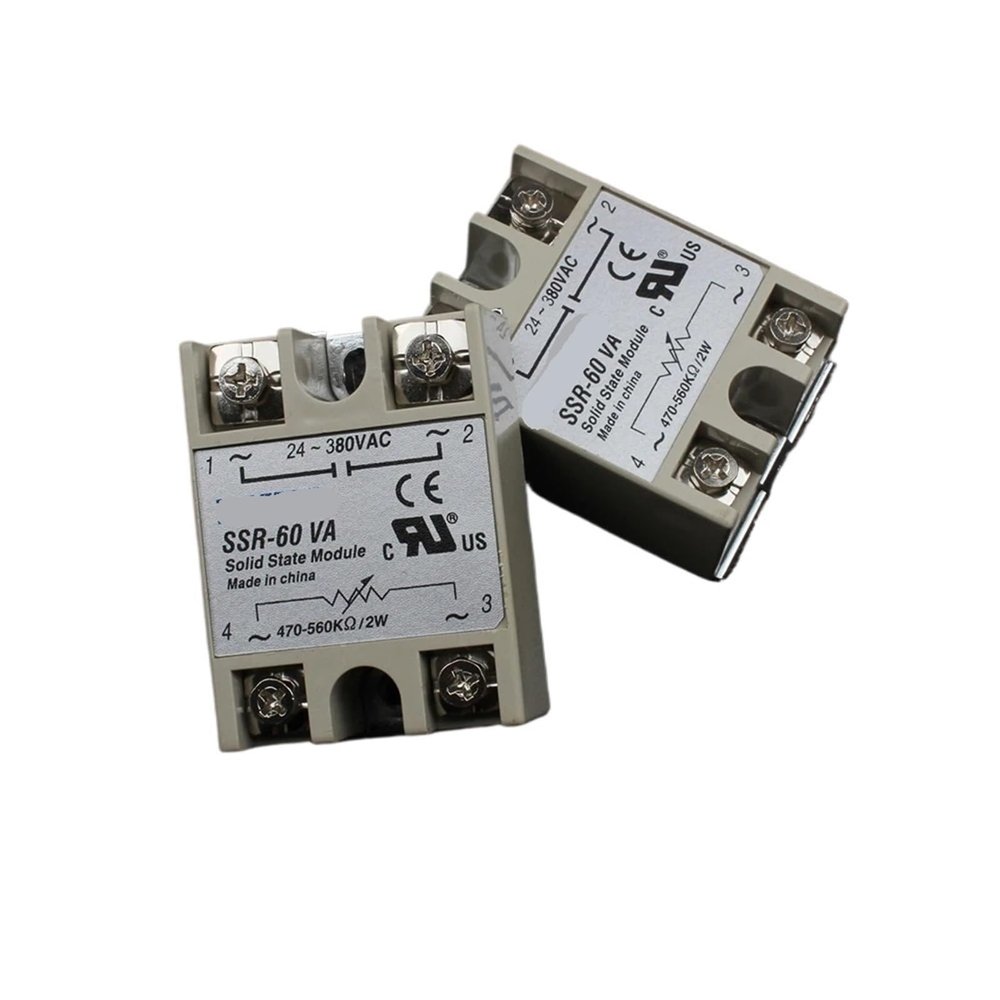 SSR-60 60A VA DA Solid State Relay, 1 pc. (Size: SSR-60DD)