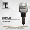 bayesen Replacement Key for MLM Lehmann, Code Range 4000–5100, Key Code 4017 view 4