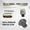 bayesen Replacement Key for MLM Lehmann, Code Range 4000–5100, for Lever Cylinders, Furniture Locks and Cabinet Locks [5006] view 3