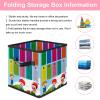 VAPOKF Foldable Fabric Storage Cube with Handles for Toys, Clothing, Books, Closets, Bedrooms, and Home view 3